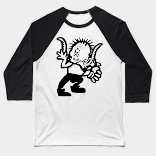 Punk Octopus Baseball T-Shirt